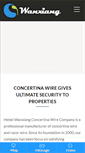 Mobile Screenshot of concertina-wire.org